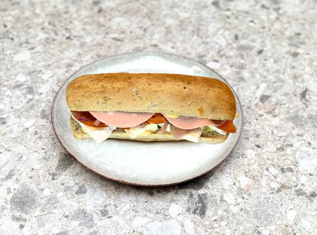 Mortadella, sandwich, aalborg, cafe aalborg, Aalborg Café